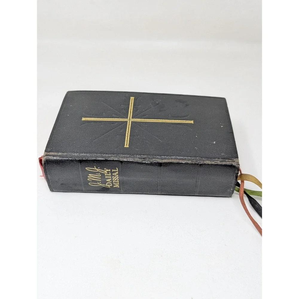 Jesus Mary & Joseph JMJ‎ Daily Missal The Official Prayers Church Benzinger 1962